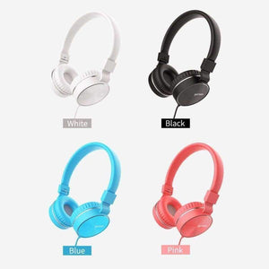 Planet Gates white / Russian Federation Headphones with Mic Wired Portable Foldable On-Ear Headset with Microphone Volume Control for Phones xiaomi PC MP3 Gorsun GS776