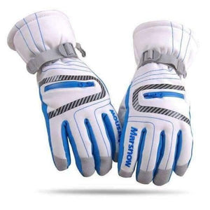 Planet Gates White / S -30 Degree Marsnow Brand Men Women Ski Snow Riding Gloves Windproof Outdoor Sport Thermal Snowboard Winter Snow Skiing Gloves