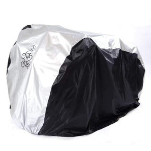Planet Gates WHITE / S Bicycle Cycle Bike Cover Outdoor Multipurpose Rain Snow Dust All Weather Dust bask Protector PU Coating