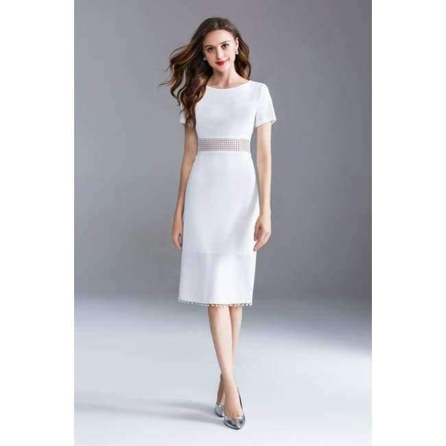 Planet Gates black / S Quality Women Sexy Bandage Dress 2018 Summer Party Event Female Hollow Out Lace Embroidery Beading Tassel Elegant Dress Midi