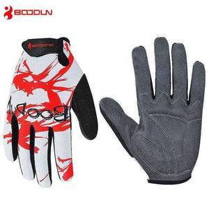 Planet Gates white / S Summer Breathable Full Finger Cycling Gloves MTB Road Bike Bicycle Gloves Outdoor Sport Fitness Gloves Bike Accessories
