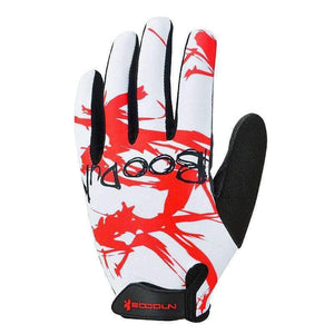 Planet Gates white / S Summer Breathable Full Finger Cycling Gloves MTB Road Bike Bicycle Gloves Outdoor Sport Fitness Gloves Bike Accessories