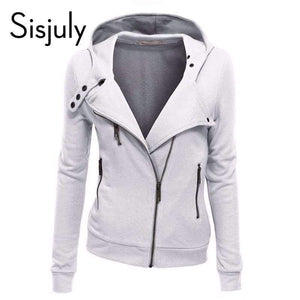 Planet Gates White / S Women coat white color  zipper hooded jacket long sleeve outwear fashion autumn winter coats