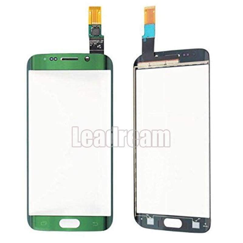 Planet Gates White Samsung Galaxy S6 Edge G925 G925F Front Glass Touch Screen Digitizer Outer Panel Lens +Adheisive Sticker+Tools