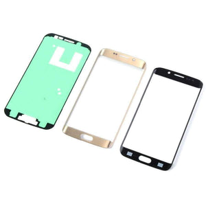 Planet Gates White Samsung Galaxy S6 Edge G925 G925F LCD Display Touch Screen Panel Sensor Digitizer Glass with Adhesive+Tools