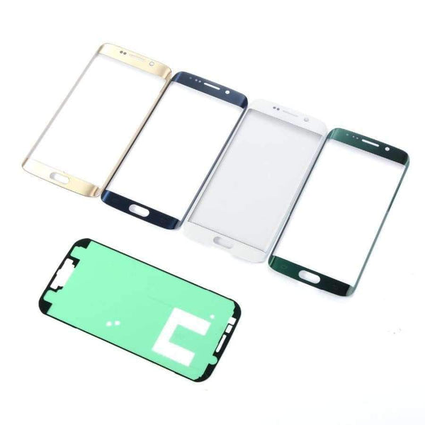 Planet Gates White Samsung Galaxy S6 Edge G925 G925F LCD Display Touch Screen Panel Sensor Digitizer Glass with Adhesive+Tools