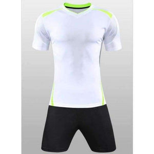 Planet Gates White Short / Kid XS Long-Sleeved Soccer Suits Men's Version Of Adult Children's Football Training Clothing Breathable Comfortable ZQF45