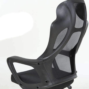 Planet Gates White side black net Sponge Electric Chair Game Chair European High Archives Computer Chair Ergonomic To Work In An Office Chair Rotating Mesh Chair