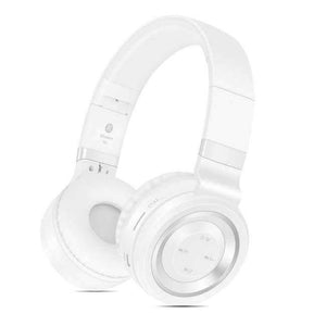 Planet Gates WHITE SILVER / China Wireless Headphones Bluetooth Headphone With Mic Support TF Card FM Radio Bass Headset For iPhone Xiaomi PC MP3