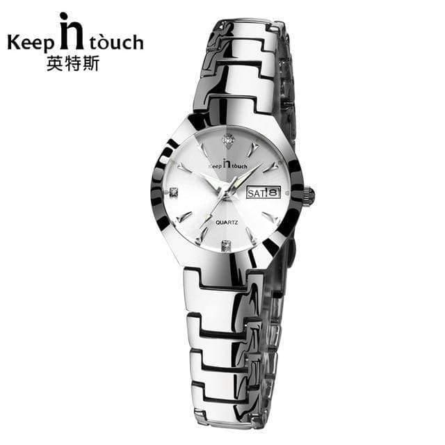 Planet Gates Watch Women Quartz Calendar Rhinestone Dress Bracelet Women's Watch Ladies Luminous Relogio Feminino