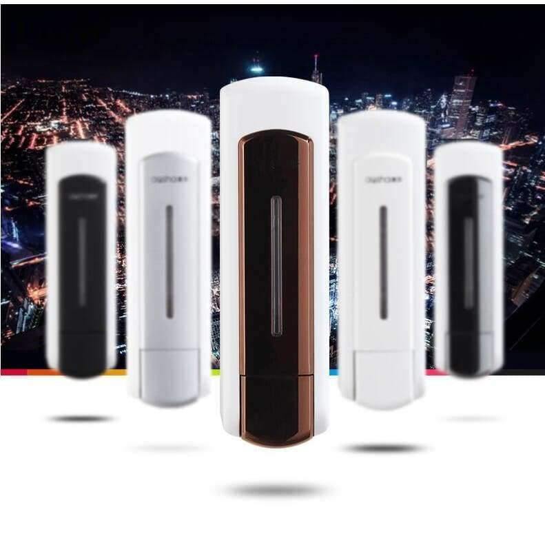 Planet Gates white single Bathroom Soap Dispenser Shower Liquid Shampoo single 350ml Wall Mounted Bathroom Shower Soap Dispenser,hotel products