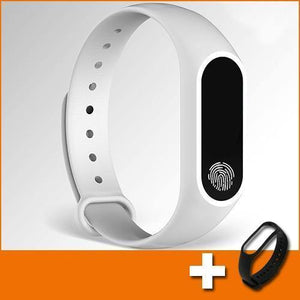 Planet Gates white Smart Watch Children Watches Kids For Girls Boys Wrist Clock Electronic LED Digital Child Wristwatch With Another Strap