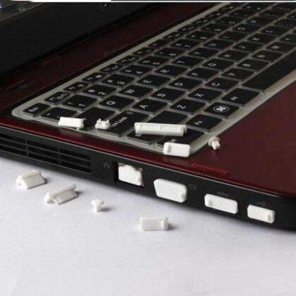 Planet Gates White Soft Colorful Silicone Anti Dust Plug Cover Stopper Laptop dust plug laptop dustproof usb dust plug Computer Accessories