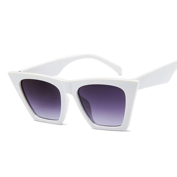 Planet Gates White Square Sunglasses Women Designer Luxury Man/Women Cat Eye Sun Glasses Classic Vintage UV400 Outdoor Oculos De Sol