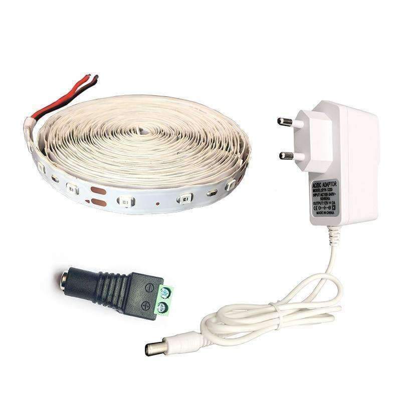 Planet Gates White Strip / 0.5m Not Waterproof DC 12V 3528SMD LED Strip Light 5m 60LEDs/m Single Color Flexible LED Tape Power Supply Warm White,White,Red,Blue,Green