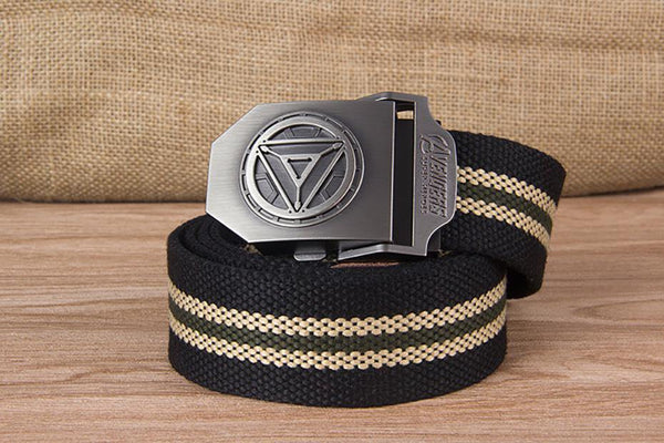 Planet Gates White Stripe Man Buckle High Quality Designer Brand Belt For Men Casual Style Tactical Belt For Jeans 120cm