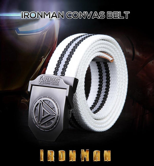 Planet Gates White Stripe Man Buckle High Quality Designer Brand Belt For Men Casual Style Tactical Belt For Jeans 120cm
