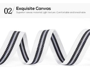 Planet Gates White Stripe Man Buckle High Quality Designer Brand Belt For Men Casual Style Tactical Belt For Jeans 120cm