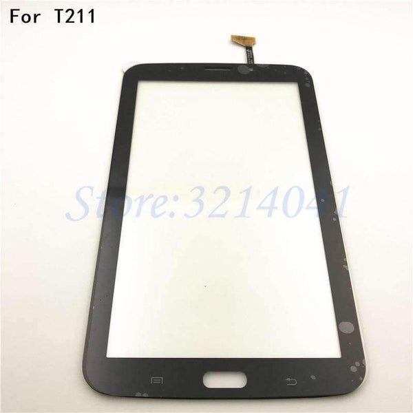 Planet Gates White T210 7.0" Touch Screen Samsung Galaxy Tab 3 7.0 SM-T210 SM-T211 T210 T211 Touch Panel Digitizer Glass Sensor With Logo