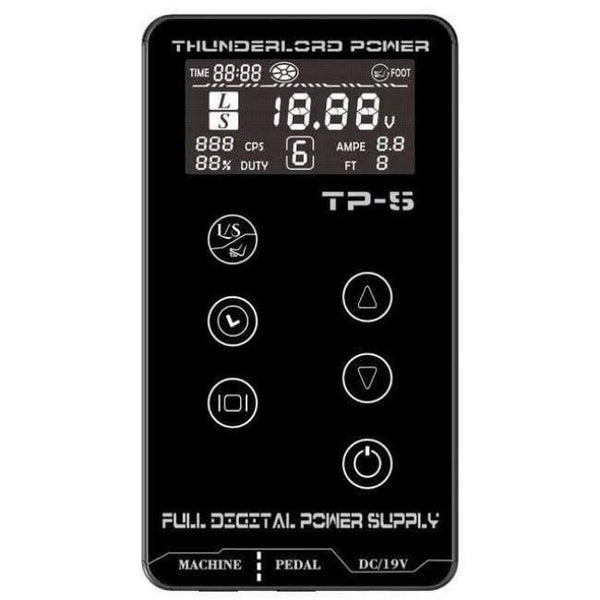 Planet Gates White Tattoo Power Supply Tatuagem For Tattoo Machines Touch Screen Source TP-5 Digital LCD Makeup Dual Tattoo Power Supplies