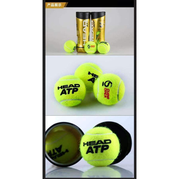 Planet Gates White Tennis Balls 3 PCS High Rebounce Training Ball Tenis Trainer Tennisballen For Cricket Beginners Sports Accessories