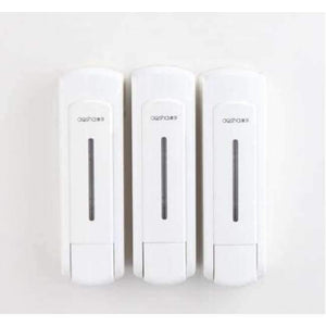 Planet Gates white three Bathroom Soap Dispenser Shower Liquid Shampoo single 350ml Wall Mounted Bathroom Shower Soap Dispenser,hotel products