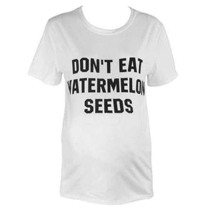 Planet Gates White Top 04 / L Grey White Maternity Vest Clothes Letter Printed Pregnancy Sleeveless Tank Tops Blouse Summer Women  Pregnant Tee