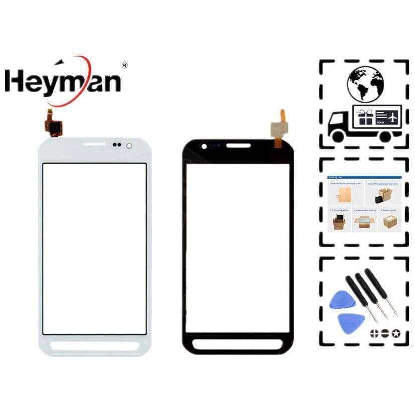 Planet Gates White Touchscreen For Samsung G388 G388F G389F G389F Galaxy Xcover 3 Digitizer Glass Panel Front Glass Lens Sensor Replacement