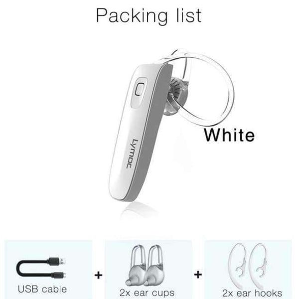 Planet Gates White Two Cups Original Sport Wireless Bluetooth Headset Handsfree Earphones Driving Office Stereo Headphones For iPhone XiaoMi Huawei