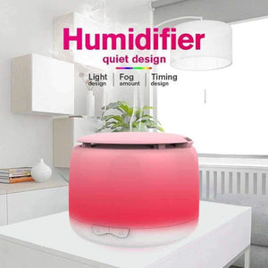 Planet Gates White / UK Fimei 250ML Electric Ultrasonic Humidifier Aroma Diffuser Oil Diffuser LED Night Light Aromatherapy Home Appliances