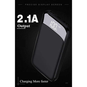 Planet Gates White Universal Portable Dual 20000mAh for Mobile External Charger 18650 Bank Power Phones Tablets Phone Powerbank Battery