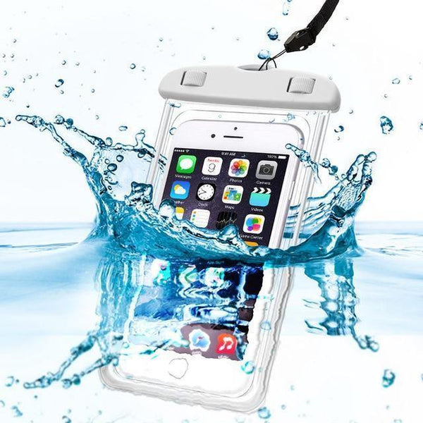 Planet Gates White Universal Waterproof Case For iPhone 5S 6 6S 7 Plus Samsung Xiaomi Redmi 3s Note 3 4 Pro MI5 Cover WaterProof Pouch Max 6" Phone