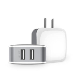 Planet Gates White / US Plug Baseus Dual USB Charger For iPhone Xs Max X Fast Charging Wall Charger For Samsung S9 Xiaomi Mix 3 Mobile Phone Charger Adapter