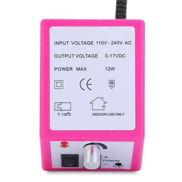 Planet Gates White US PLUG Electric Manicure Drills Accessories Pedicure Tools Files Nail Tools Polisher Grinding Glazing Machine AC 110 - 240V