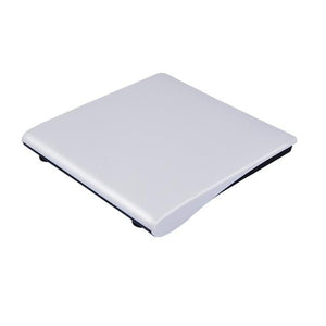 Planet Gates White USB 3.0 DVD-RW External Optical Drive Slim CD ROM Disk Reader DVD RW Burner CD Writer for Desktop PC Laptop Tablet DVD Player