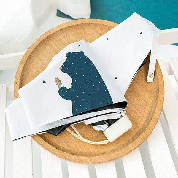 UV Protect Umbrella Mini Pocket Compact Folding Sun Uv Rain 5 Light Anti Small New Travel - Planet Gates