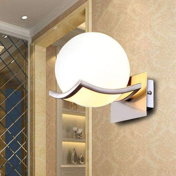 Planet Gates White / Warm White (2700-3500K) New arrival unique and novelty led wall lamps glass ball wall lights for home E27 AC85-265V FREE SHIPPING