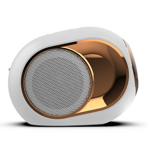 Planet Gates White Wireless TWS X6 Bluetooth Speaker Portable Outdoor Loudspeaker Intelligent Noise Reduction Subwoofer Support TF U Disk FM Radio