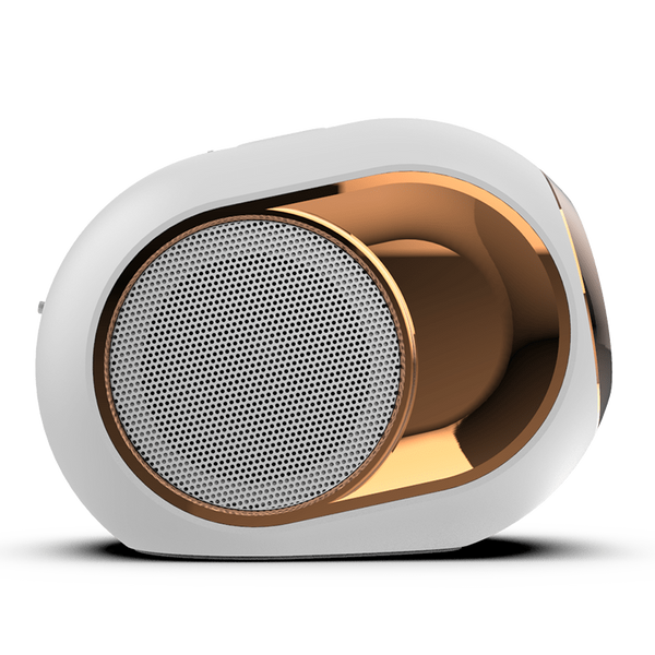 Planet Gates White Wireless TWS X6 Bluetooth Speaker Portable Outdoor Loudspeaker Intelligent Noise Reduction Subwoofer Support TF U Disk FM Radio