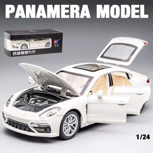 Planet Gates 1:24 Panamera  Alloy Car Model Diecasts Toy Vehicles Toy Cars Sound and light Kid Toys For Children Gifts Boy Toy