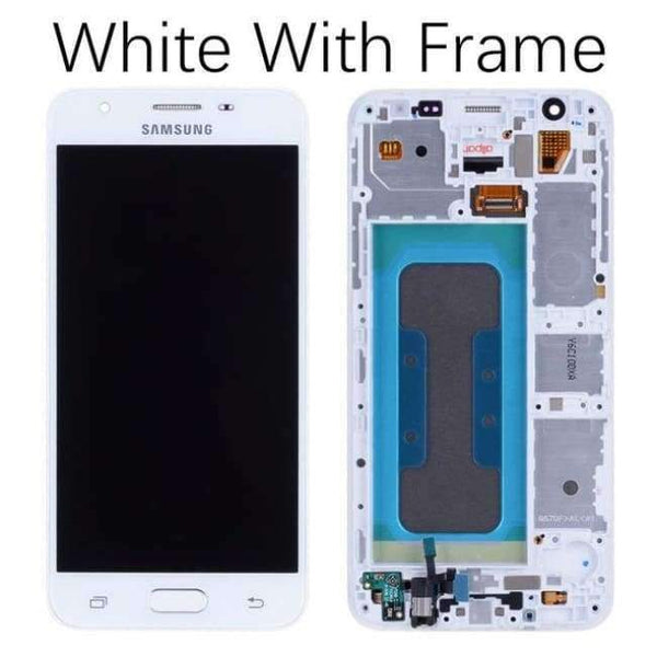 Planet Gates White with Frame SAMSUNG j5 prime display lcd G570F G570 SM-G570F lcd touch screen display galaxy j5 prime digitizer replace