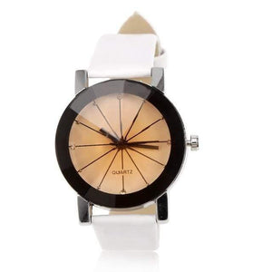 Planet Gates white woman Women Quartz Watches Relogio Masculinos Fashion Dial Time Men Clock Leather Dress Round Case Hour Lovers Watch Bayan Kol Saat