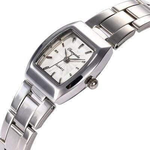 Planet Gates WHITE WOMEN Couples lovers stainless steel quartz wristwatches ladies gentleman dress simple business fashion bracelet watch
