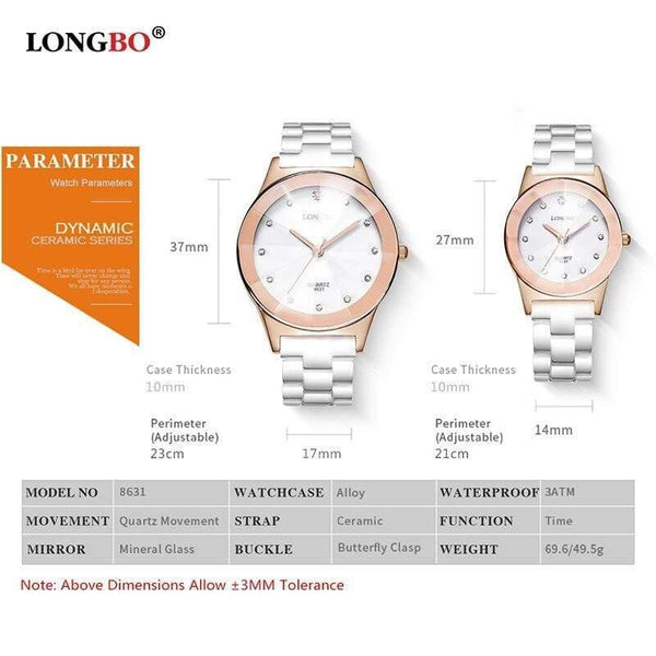 Planet Gates White Women Fashion Quartz White Ceramic Lovers Watches Luxury Casual Unique Ladies Dress Wristwatch Relogio Feminino