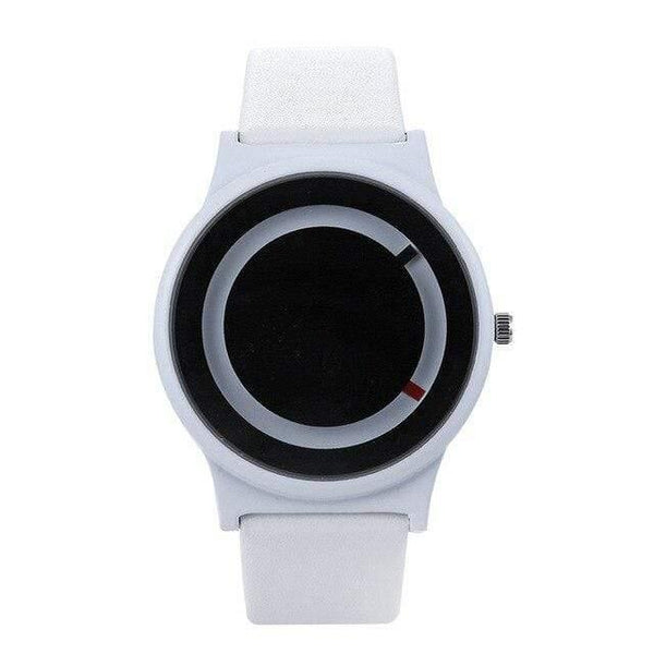 Planet Gates White Women Quartz Watch Simple Design Ladies Watches Fashion Couple Wristwatch For Lovers Creative Accessories