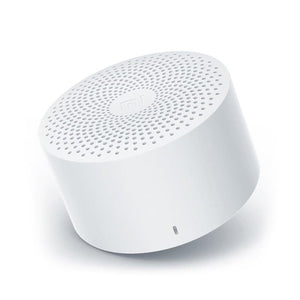 Planet Gates White Xiaomi AI Bluetooth Speaker Mini Wireless HD Quality Portable Speaker Column Mic Hands Free Call AI Bluetooth 5.0 Sound Box