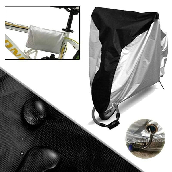Planet Gates White / XS Bicycle Cover Bike Rain Snow Dust Sunshine Protective Motorcycle Waterproof Cycling Outdoor UV Protector