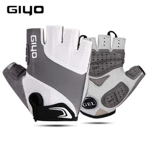 Planet Gates White / XS / China Bicycle Gloves Half Finger Outdoor Sports Gloves For Men Women Gel Pad Breathable MTB Road Racing Riding Cycling Gloves DH