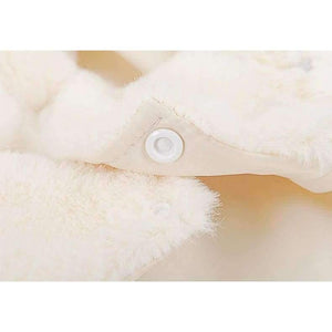 Planet Gates White / XS Pet Clothes Elegant Luxury Fur Winter Overcoat Small Dog Cat Clothes Bowknot Chihuahua
