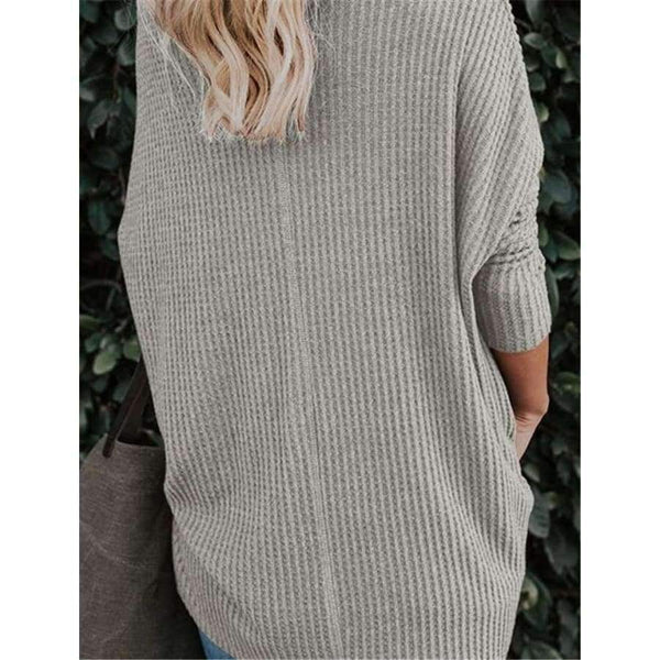 Planet Gates white / XXL Autumn Winter Sweater Women Cardigan Coat Casual V-Neck Woman Cardigans Tops Long Sleeve Crochet Knit Sweater Coat Female
